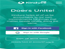 Tablet Screenshot of kinduce.com